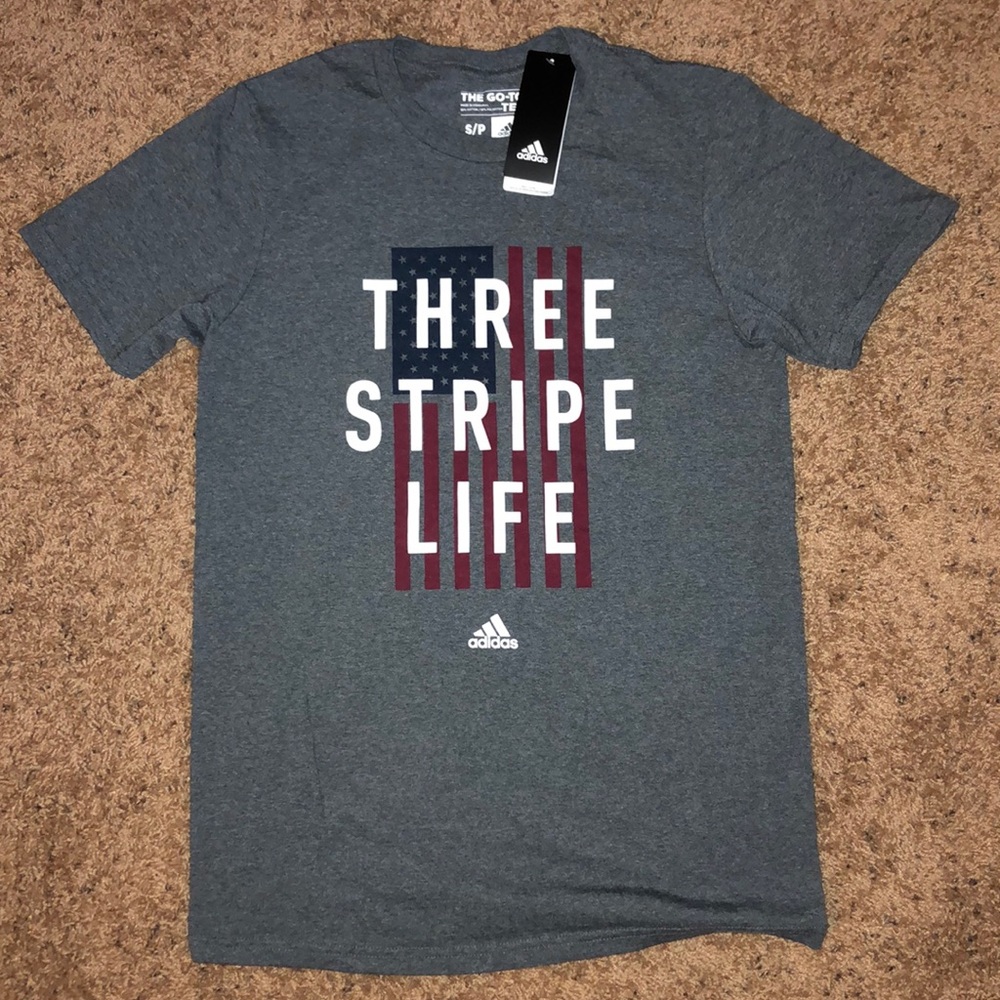Gray Adidas Shirt